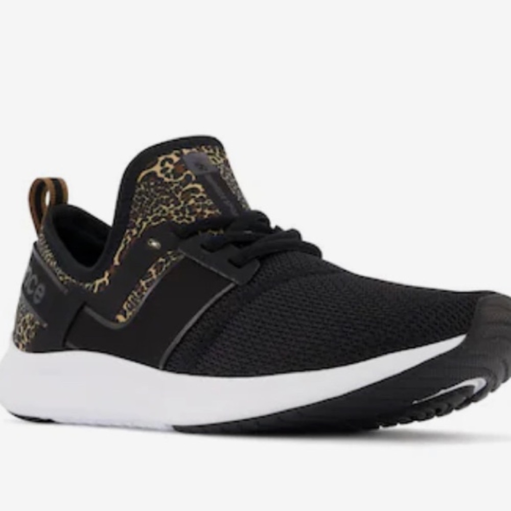 New Balance Nergize Sport Sneaker - black leopard